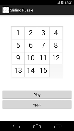 Sliding Puzzle