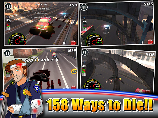 【免費賽車遊戲App】Highway Smash Cop Rider-APP點子