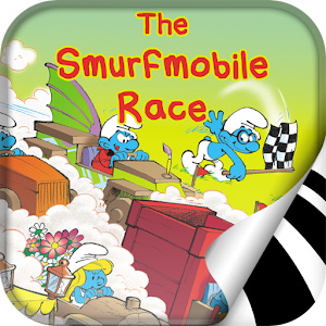 The Smurfs - Smurfmobile Race logo