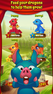Pig & Dragon Saga  - Cute Free Match 3 Puzzle Game(圖6)-速報App