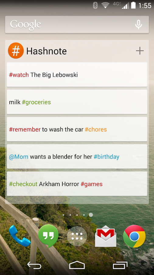    Hashnote- screenshot  