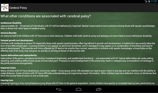 【免費醫療App】Cerebral Palsy-APP點子