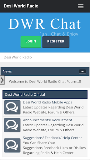 Desi World Radio Chat Forum