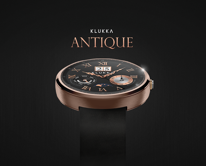 Antique watchface by Klukka Screen 2