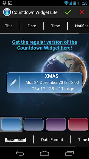 Countdown Widget Lite