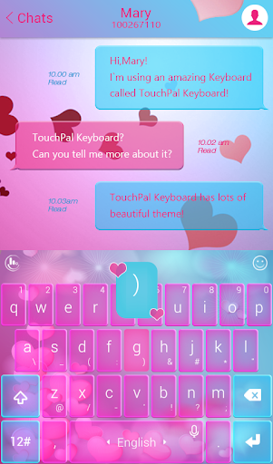 【免費個人化App】Love Heartbeat Keyboard Theme-APP點子