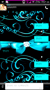 Elegant Hope GO SMS Pro Theme Screenshots 4