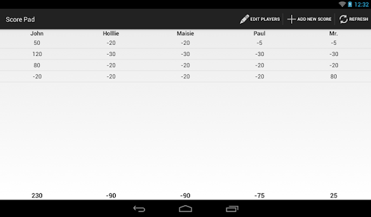 Score Pad Screenshots 4