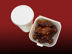6 Party Wings & Medium Drink