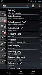 Free Dict Danish English - náhled