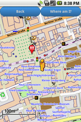 Frankfurt Amenities Map free