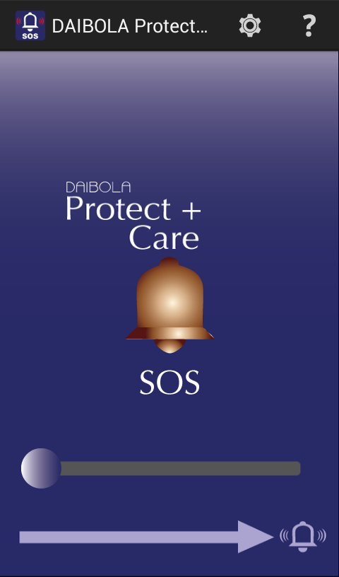 Android application Protect + Care screenshort