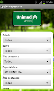 Guia Médico Unimed Sorocaba Screenshots 1