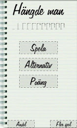 Hängde man - Svenskt spel poster 1