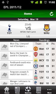 English Premier League 2011 12