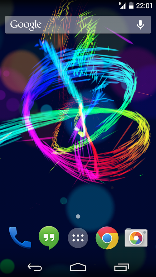 Android application Energy Flux Live Wallpaper screenshort