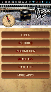 Qibla Compass + photos + wiki Screenshots 2