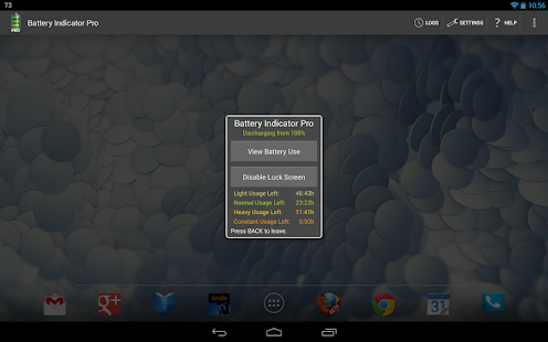 Battery Indicator Pro
