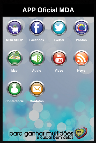Android application VISÃO MDA screenshort