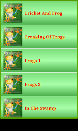 Frogs Sounds Ringtone
