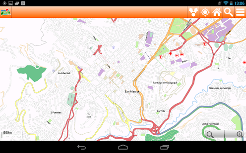 Ecuador Offline mappa Map Screenshots 1