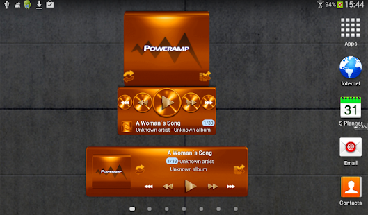 Poweramp skin ICS/JB Red|免費玩音樂App-阿達玩APP - 首頁