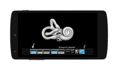 Android application Inner Ear ID screenshort