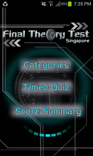 Final Theory Test Singapore