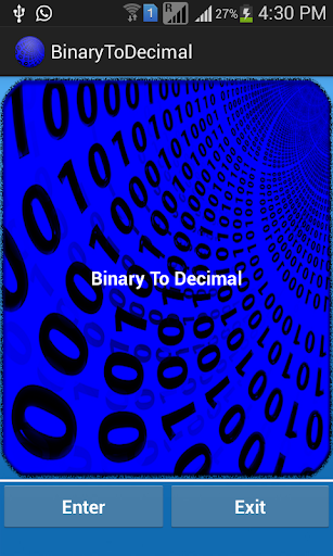 Binary to Decimal Converter