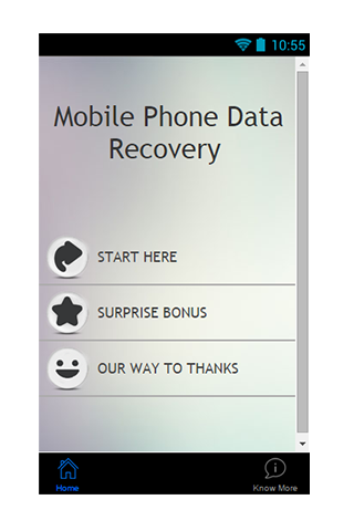 Mobile Phone Data Recovery Tip