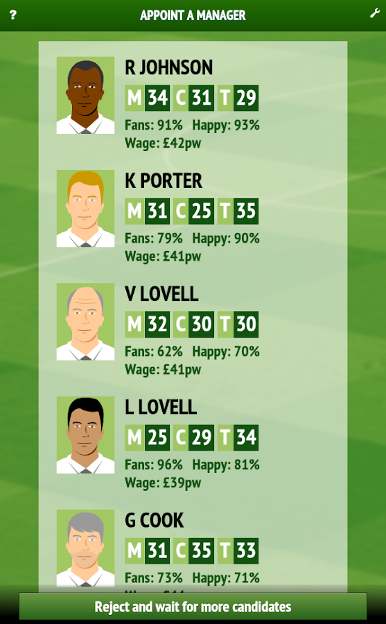 Football Chairman Lite - screenshot