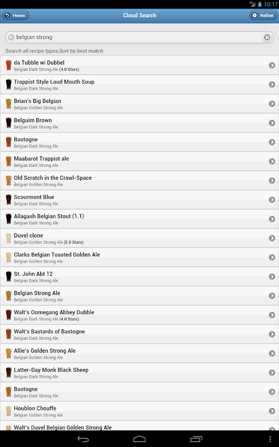 BeerSmith 2 Mobile Homebrewing - screenshot