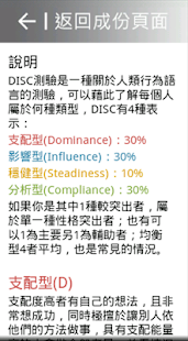 【免費生產應用App】DISC 行為語言測驗 @ 人力資源-APP點子