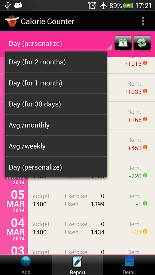 Calorie Counter Simple PRO Android Apps on Google Play