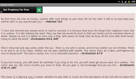 Money Quotes from Bible Verses - Apps on Google Play