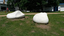 White Stones at Lake Niederwald