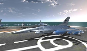 F16 War Missile Gunner Rivals APK Gambar Screenshot #1