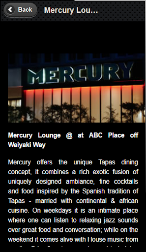 【免費娛樂App】Mercury Lounge-APP點子