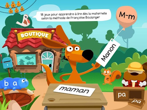 Android application Le bonheur de lire screenshort