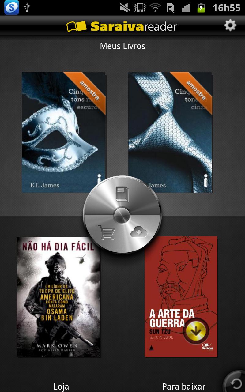 Saraiva Reader Screen 1