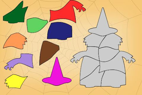 Kids Halloween Shape Puzzles(圖1)-速報App