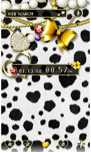 Cute Theme Dalmatian Hearts 1.0.1 Windows u7528 1