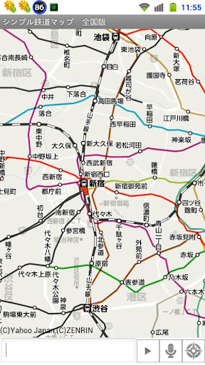 シンプル鉄道マップ 全国版