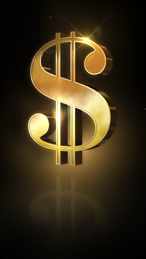 Android application Dollar Sign Live Wallpaper screenshort