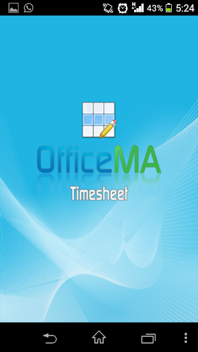 OfficeMA Timesheet