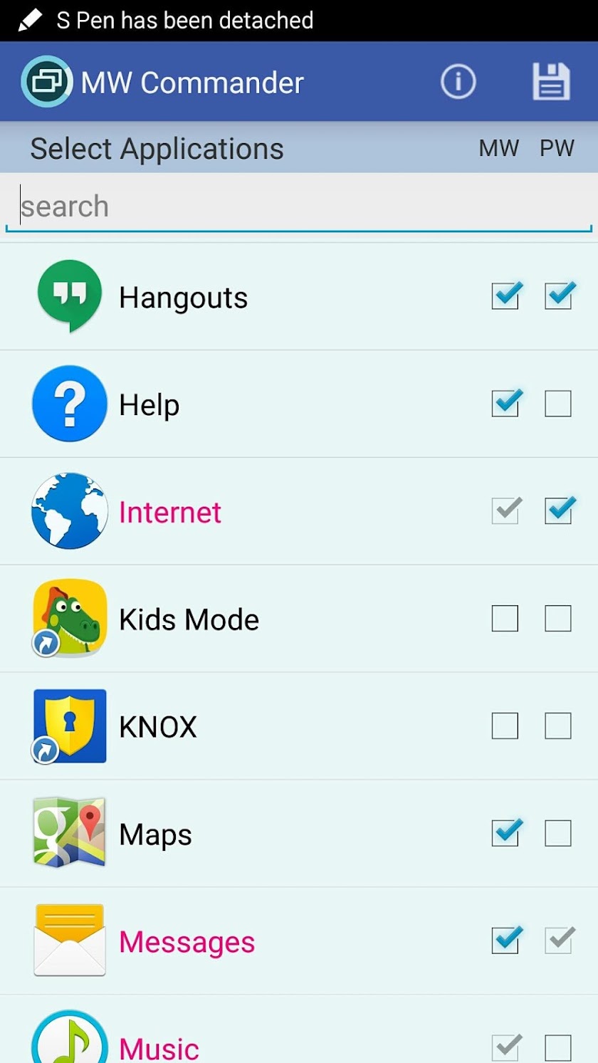 MultiWindow Commander [ROOT] Screen 2