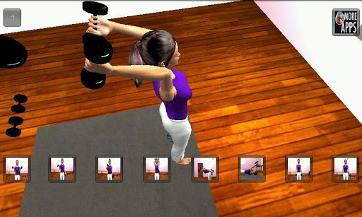 【免費健康App】Arm 3D Workout Sets for Girls-APP點子