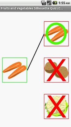 果物 野菜シルエットクイズ 中国語 Androidアプリ Applion