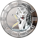 White Tiger2 clock logo