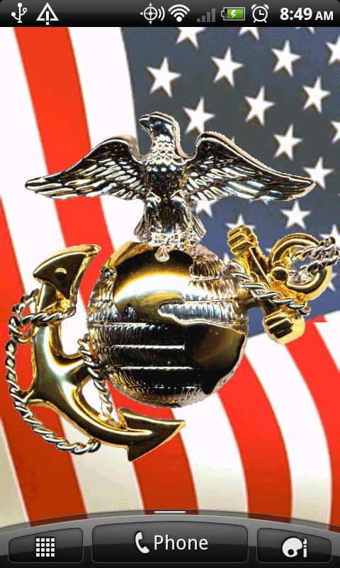Android application Marine Corps Live Wallpapers screenshort